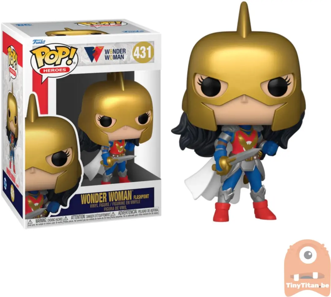 Funko POP! Wonder Woman Flashpoint 9 cm Verzamelfiguur - afbeelding 3 van 4