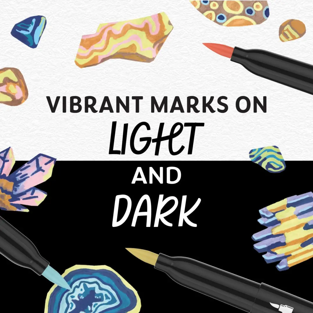Sharpie Creative Marker Verfpennen - Warme Tinten - 5 stuks - afbeelding 6 van 6