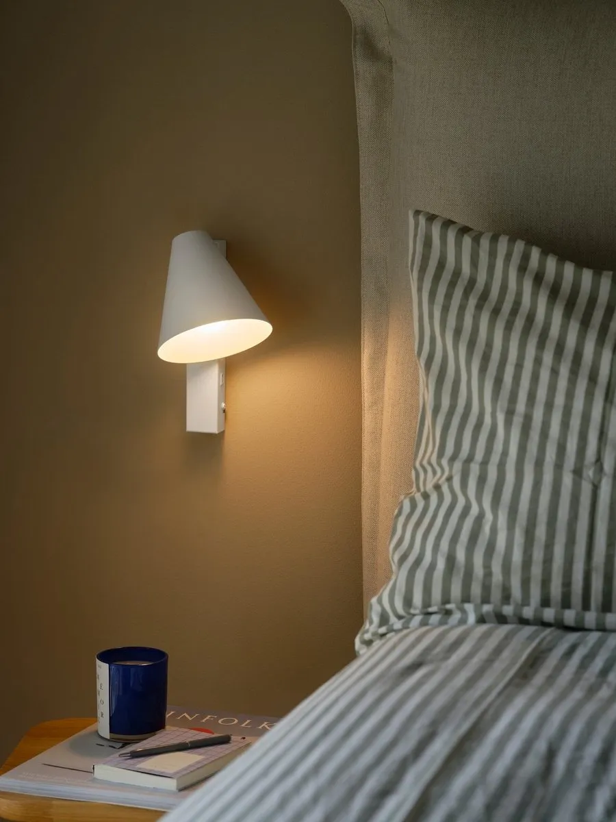 Nordlux Wilmer Wandlamp E14 - Wit