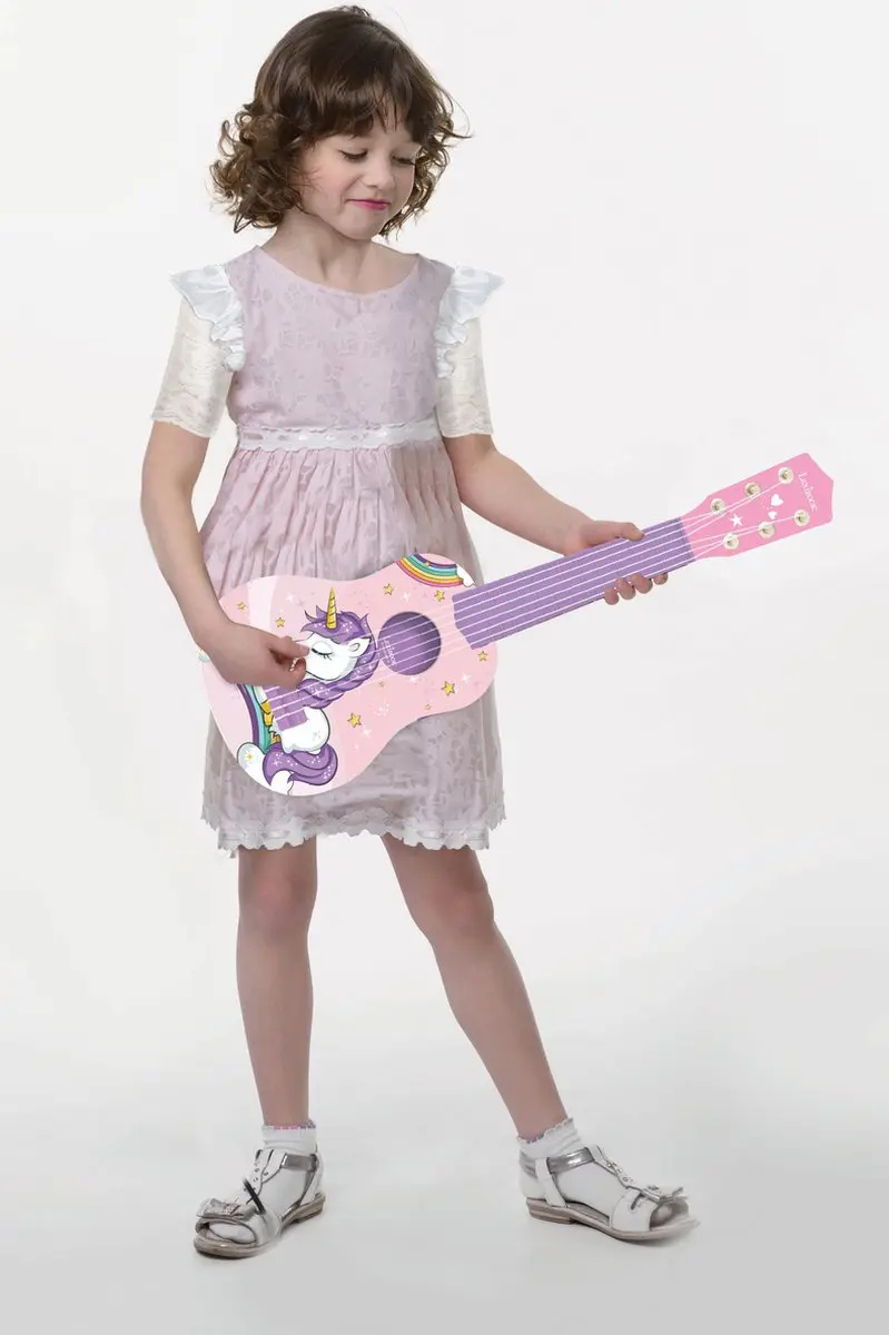 Lexibook Mijn Eerste Gitaar Unicorn K200UNI - 53cm - afbeelding 2 van 6