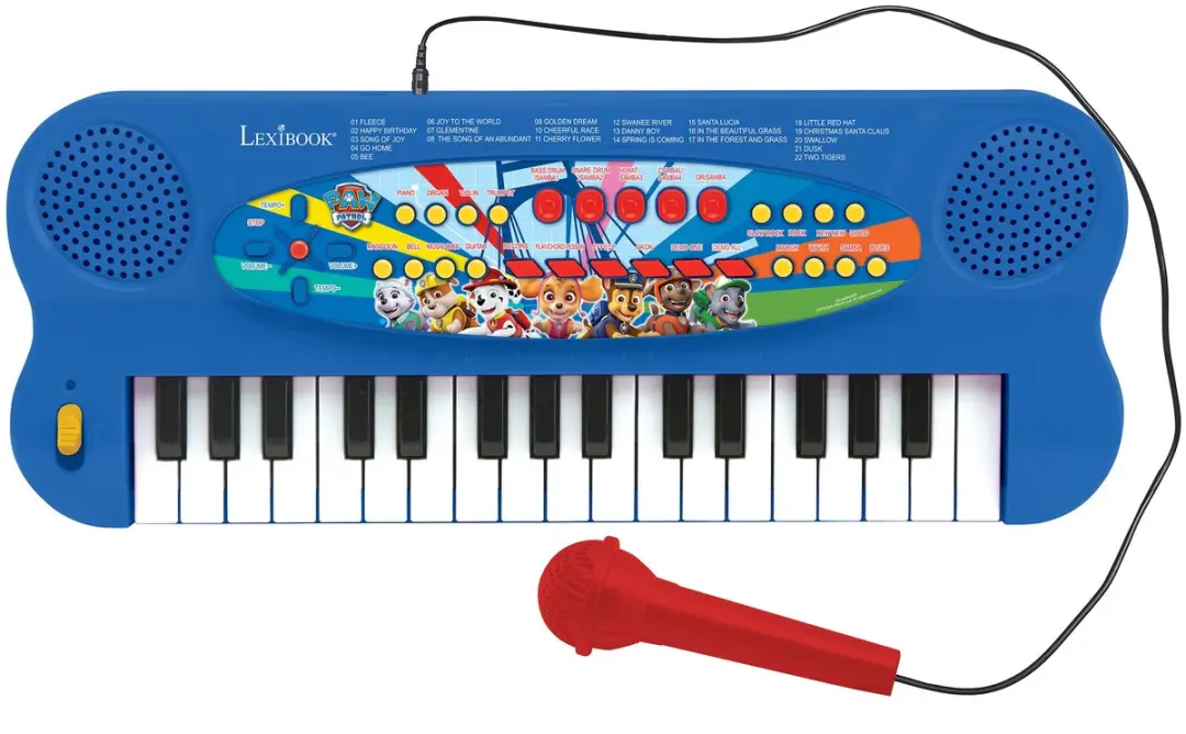 Lexibook Paw Patrol K703PA Keyboard met Microfoon