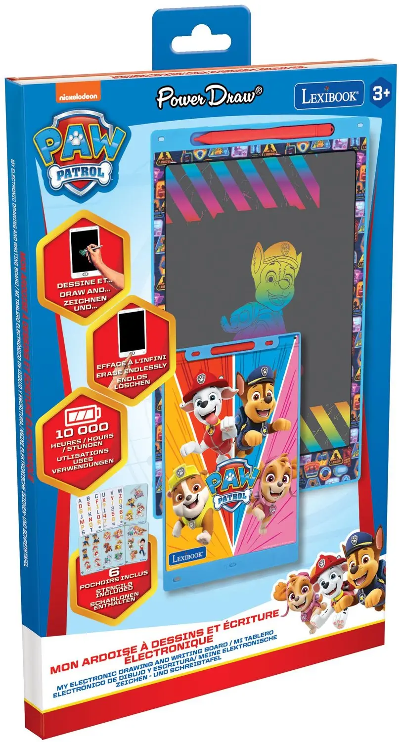 Lexibook Paw Patrol CRT10PA E-Ink Tablet - Blauw - afbeelding 6 van 6