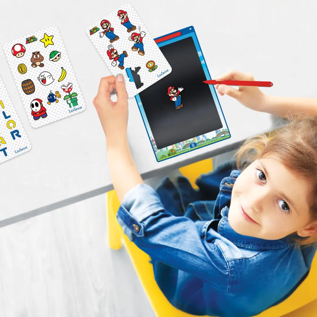 Super Mario 11’’ E-ink Magic Tab met sjablonen