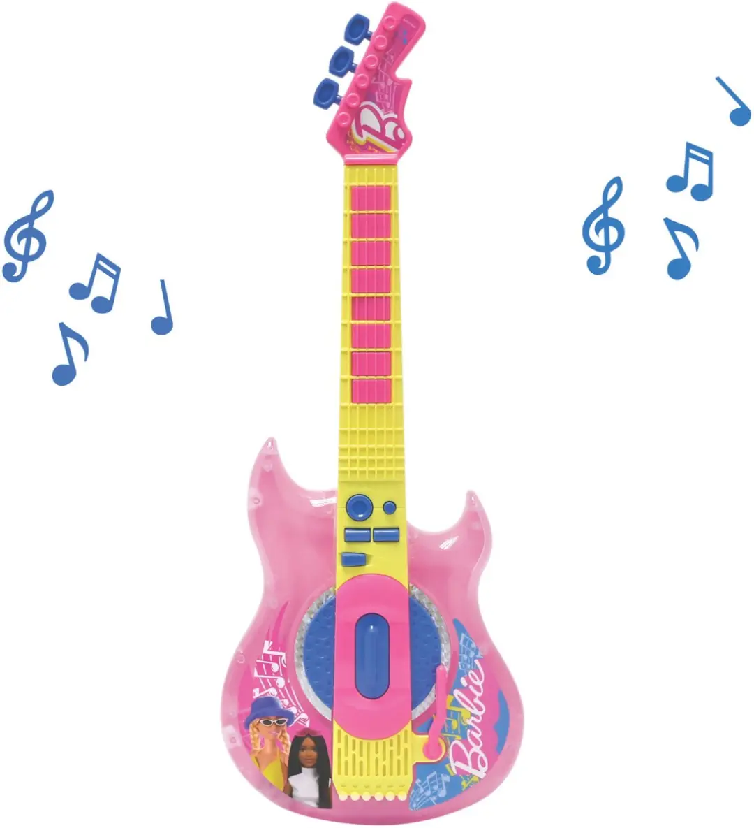 Lexibook Barbie Elektrische Gitaar met Microfoon - Roze - afbeelding 4 van 6