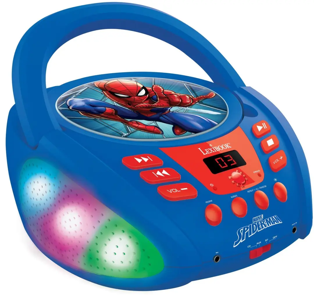 Lexibook RCD109SP Spider-Man Bluetooth CD-speler