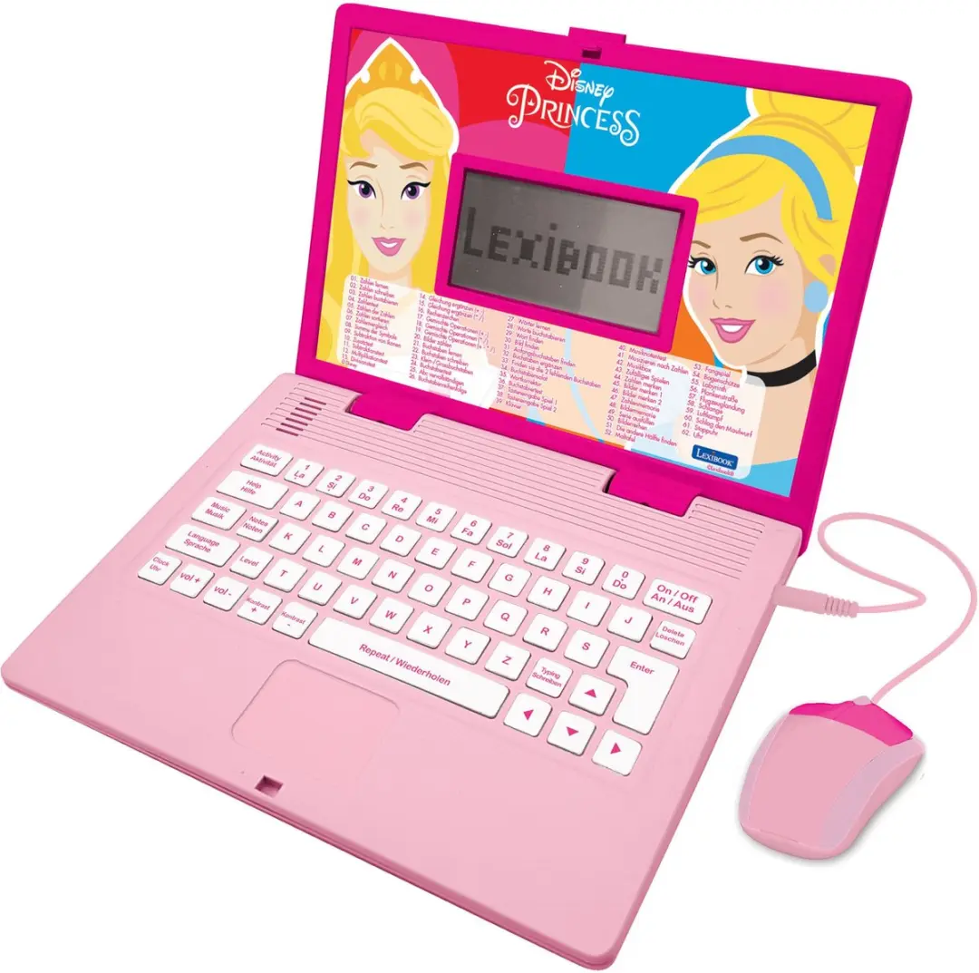 Disney Princess tweetalige educatieve laptop