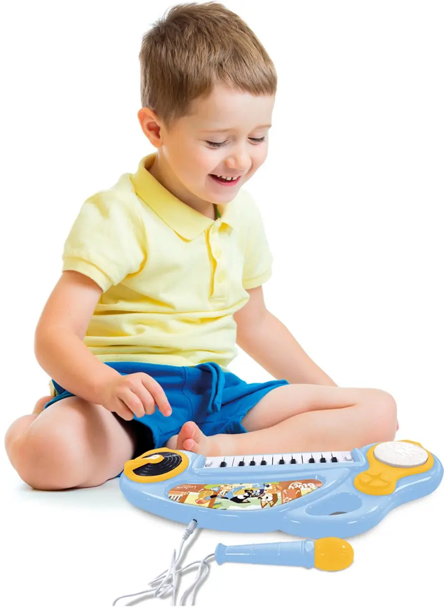 Lexibook Bluey Electronic Keyboard met Verlichting - Blauw - afbeelding 2 van 6
