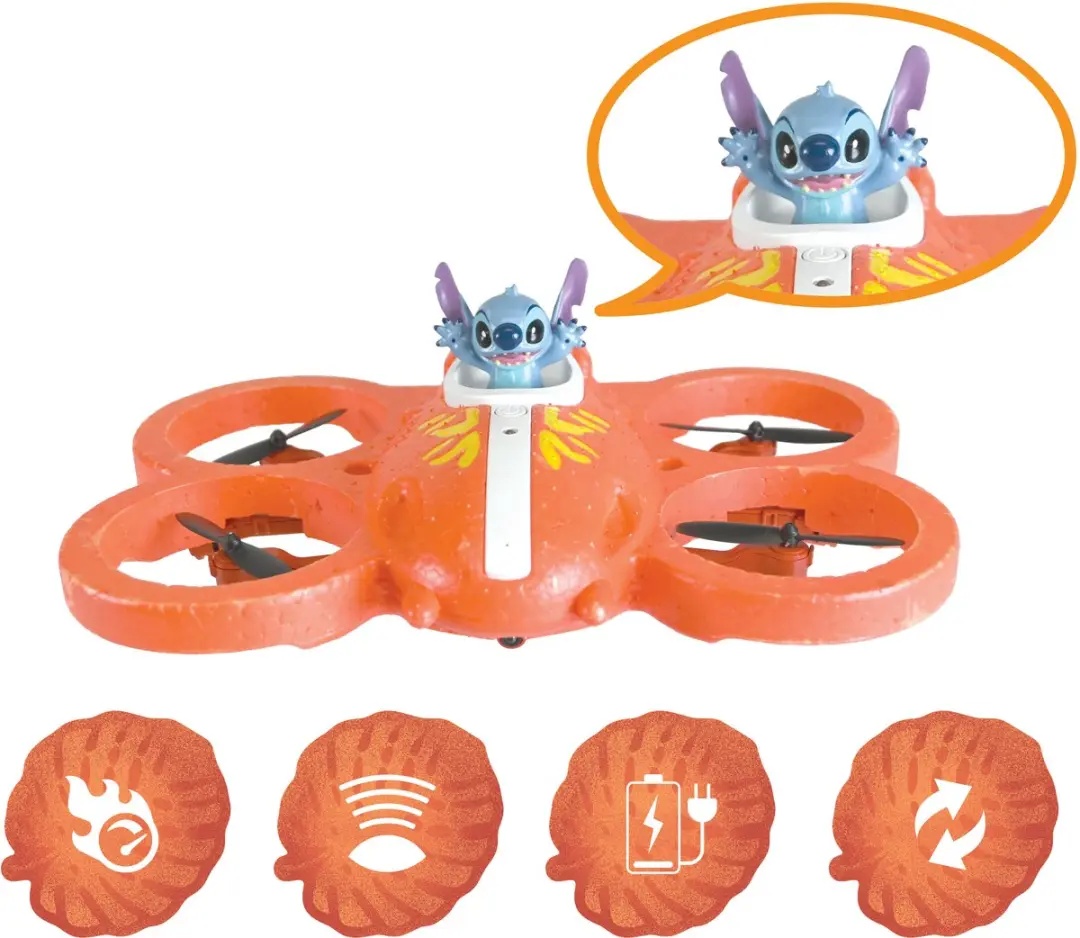 Lexibook Stitch Flying RC Spaceship
