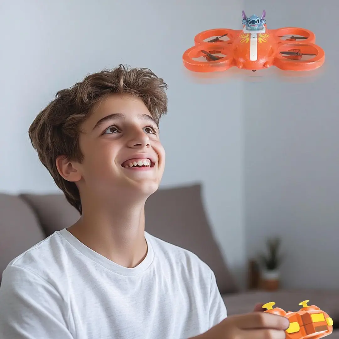 Lexibook Stitch Flying RC Spaceship - Oranje - afbeelding 4 van 6