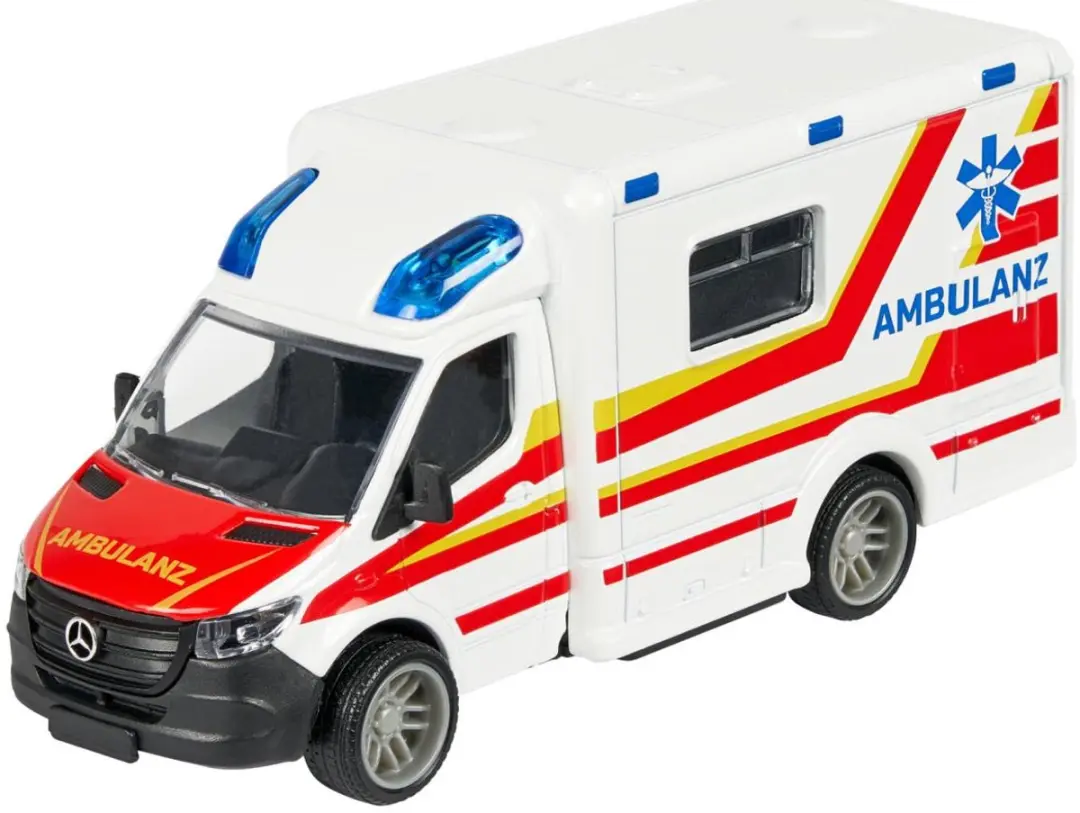 Majorette Mercedes-Benz Sprinter Ambulance - afbeelding 6 van 6