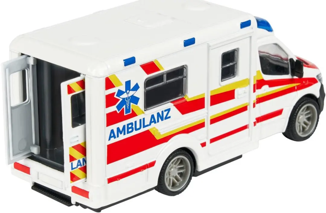 Majorette Mercedes-Benz Sprinter Ambulance - afbeelding 4 van 6
