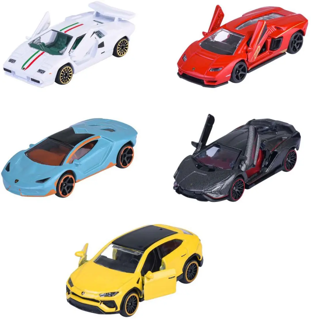 Majorette Lamborghini Speelgoedauto 5-pack - 1:64 - afbeelding 3 van 3