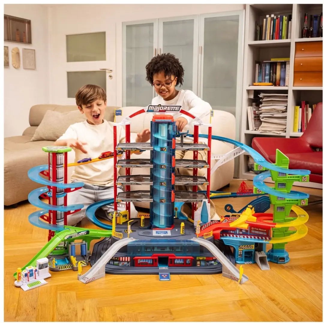 Majorette Super City Parkeergarage - 7 Niveaus - afbeelding 5 van 6