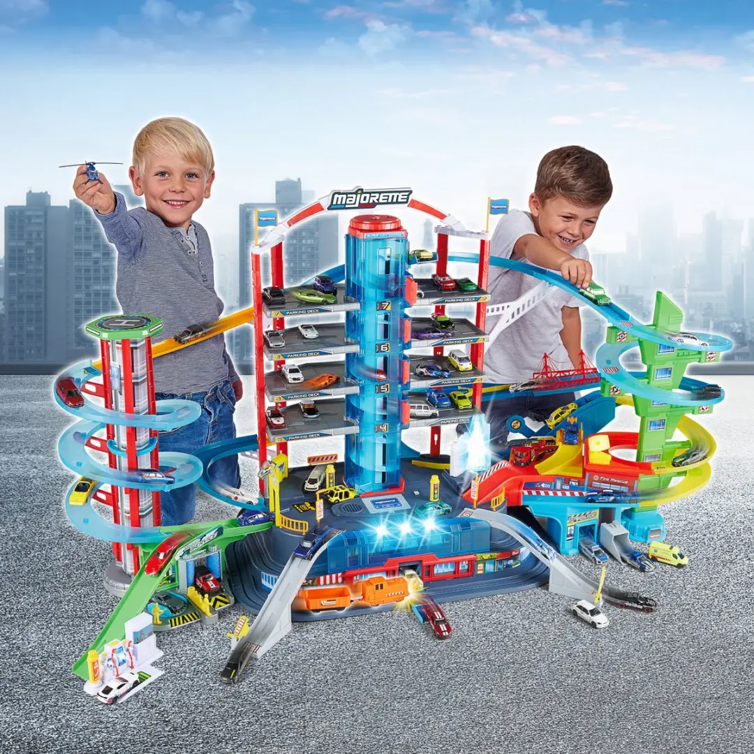 Majorette Super City Parkeergarage - 7 Niveaus - afbeelding 2 van 6