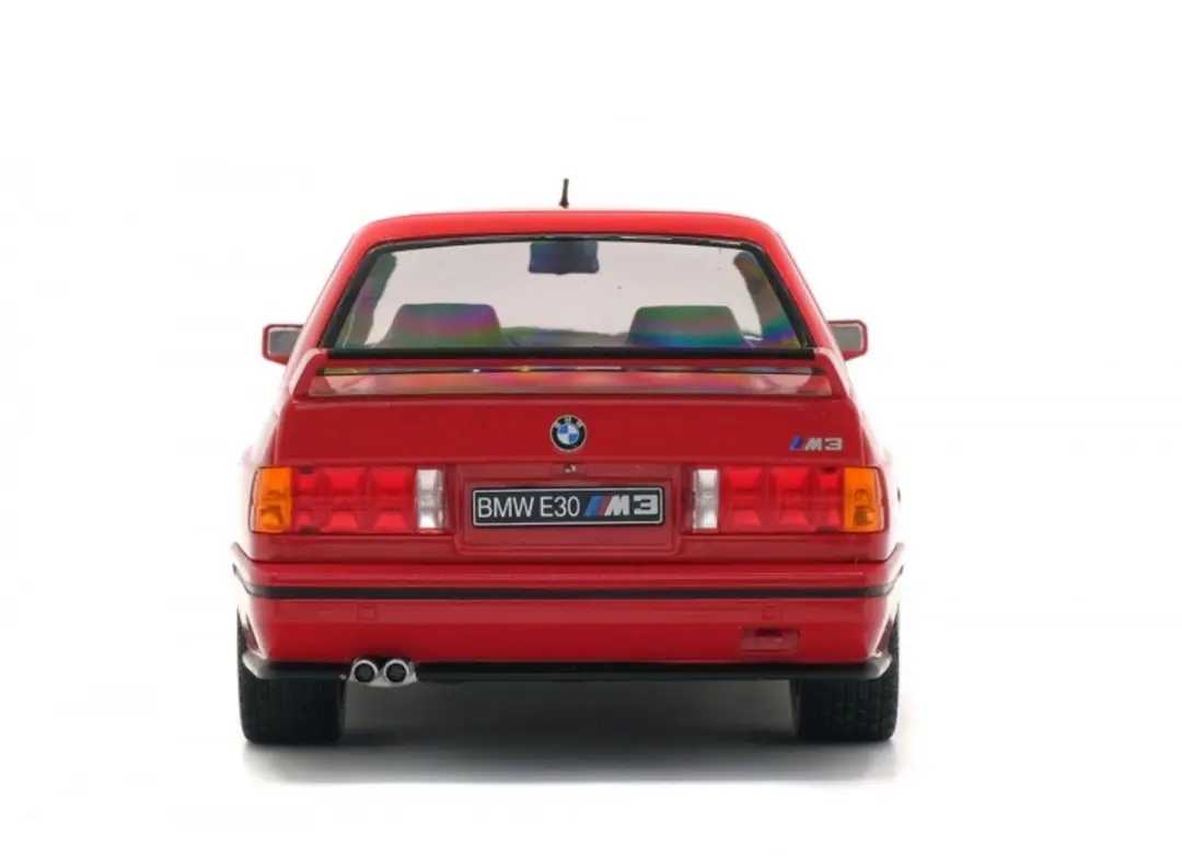 Solido BMW M3 (1986) 1:18 Auto - Rood - afbeelding 6 van 6