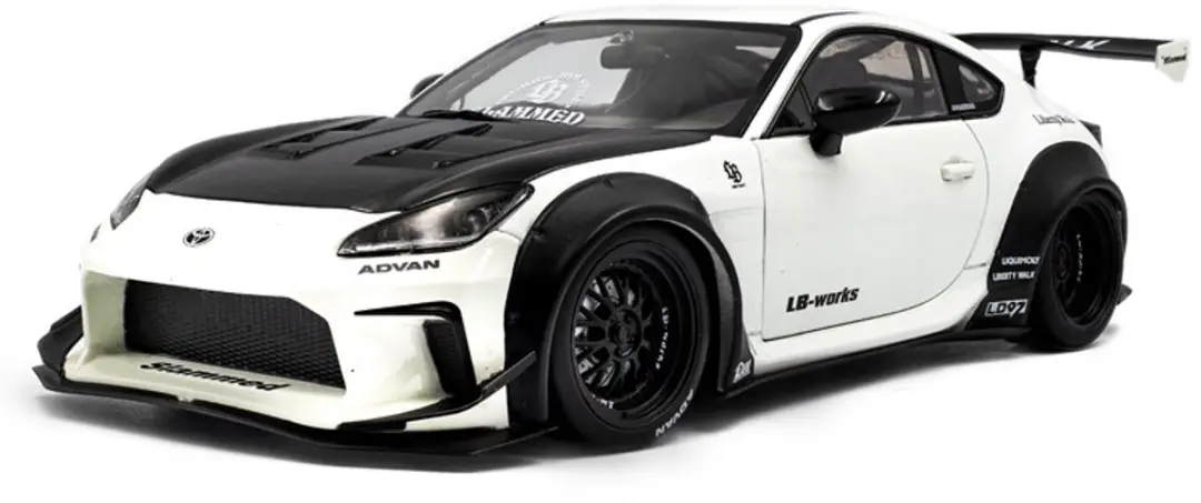 Solido Toyota GR86 Liberty Walk Body Kit 1:18