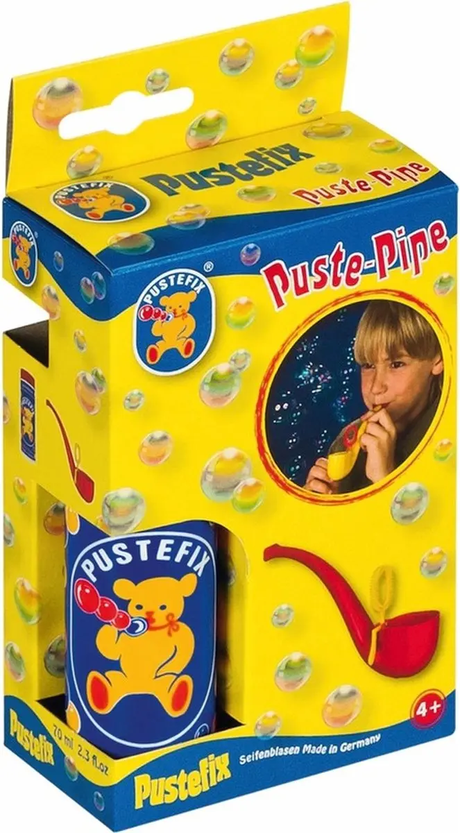 Pustefix Bellenblaas Pijp - 70ml Vloeistof - afbeelding 2 van 6