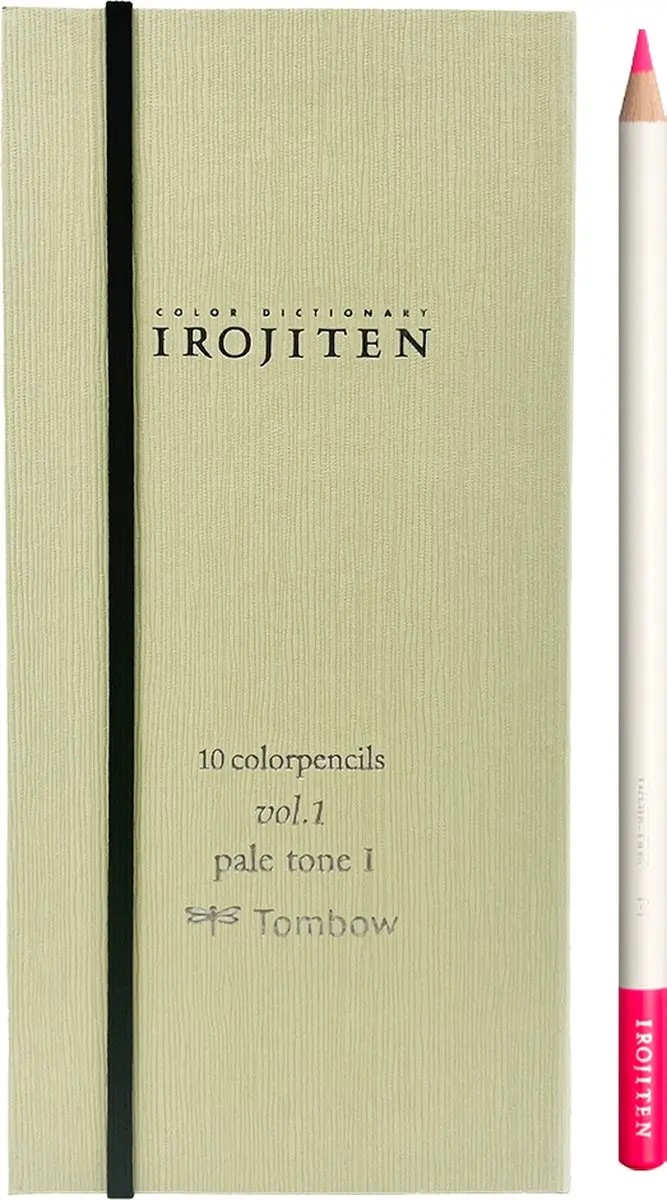 Tombow Irojiten Kleurpotloden Set 1 - 10 Kleuren - afbeelding 2 van 6