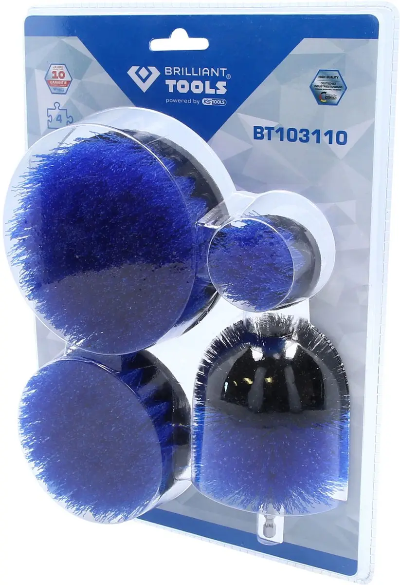 KS Tools BT103110 Borstelopzetstuk - 4-delig - afbeelding 6 van 6