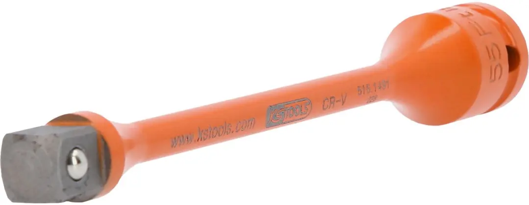 KS Tools 515.1491 Verlengstuk 1/2" 75Nm - Oranje - afbeelding 2 van 6