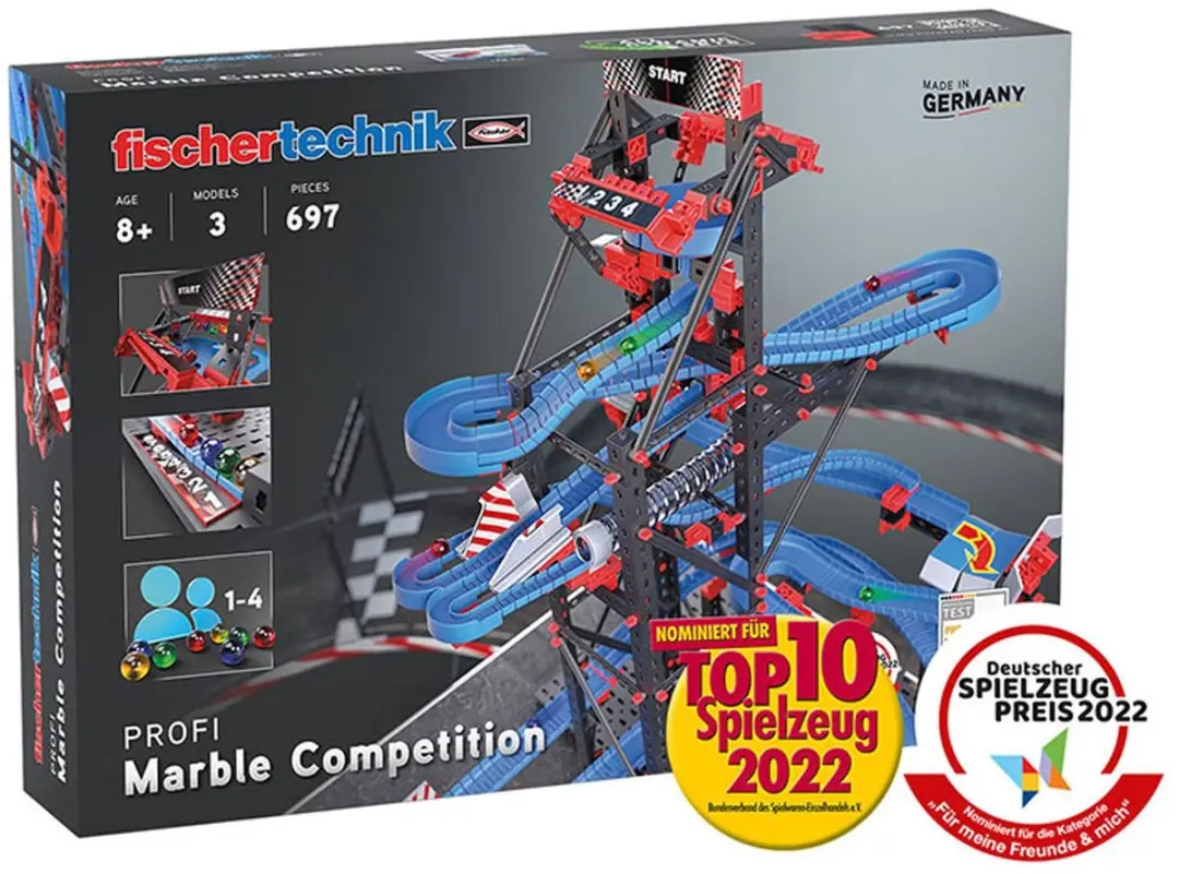 fischertechnik Marble Competition Knikkerbaan - Vanaf 8 jaar - afbeelding 2 van 6