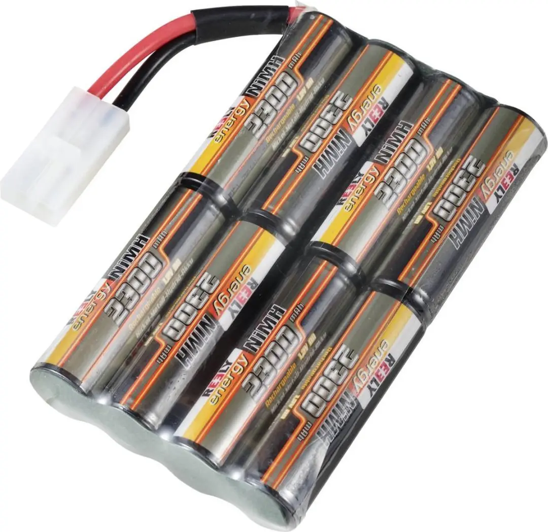 Reely NiMH accupack 9.6V 2300mAh 8 AA Stick Tamiya