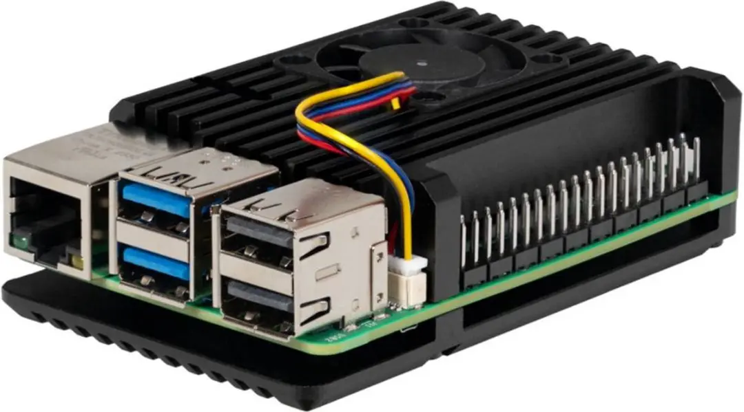 Joy-it Armor Case BLOCK ACTIVE RB-AlucaseP5-07FAN SBC-behuizing - afbeelding 3 van 3