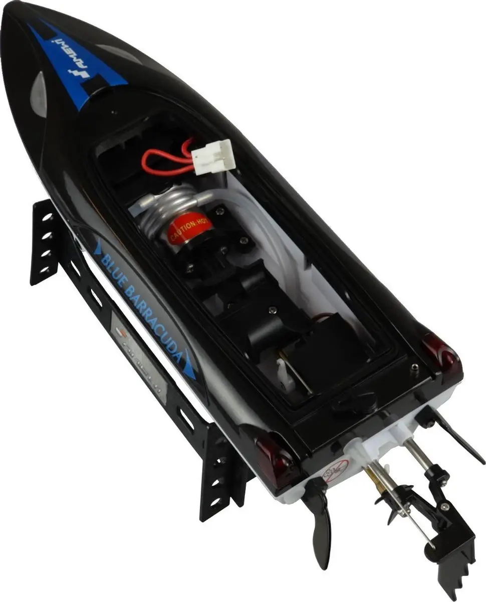Amewi Blue Barracuda V3 RC Boot - 355mm - Blauw/Wit - afbeelding 5 van 6