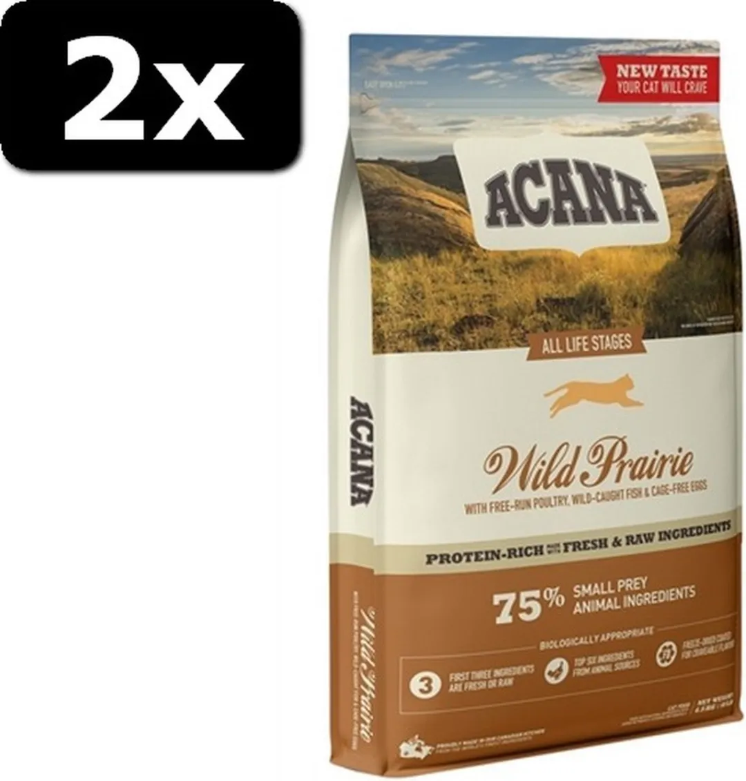 Acana Wild Prairie Kattenvoer 4,5kg