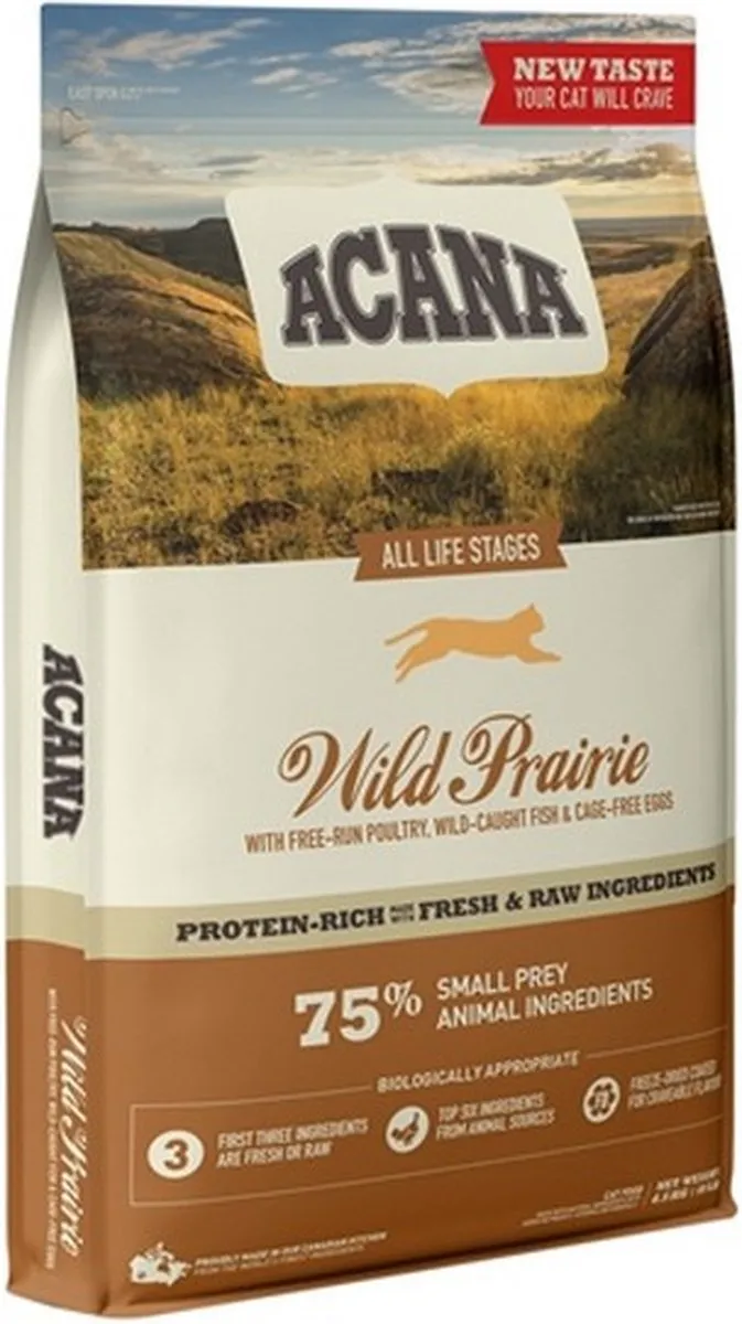Acana Wild Prairie Kattenvoer 4,5kg - 2 Stuks