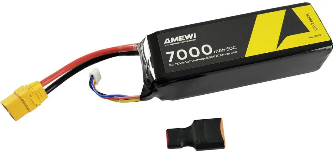 Amewi LiPo Accupack 11.1V 7000mAh 3-cel XT90 - afbeelding 2 van 2