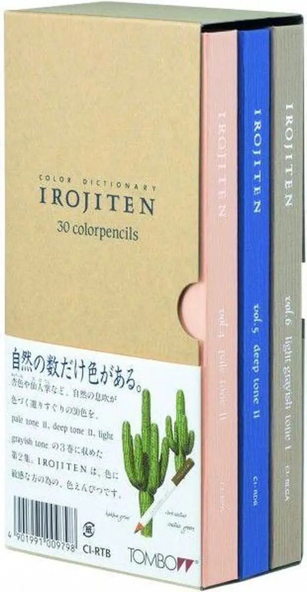 Tombow Irojiten Woodlands kleurpotloden - 30 kleuren - afbeelding 6 van 6