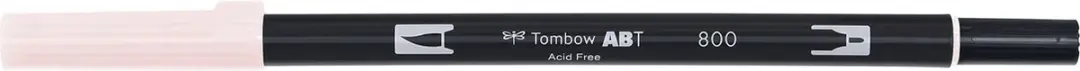 Tombow ABT Dual Brush Pen 800 - Pale Pink - afbeelding 2 van 6