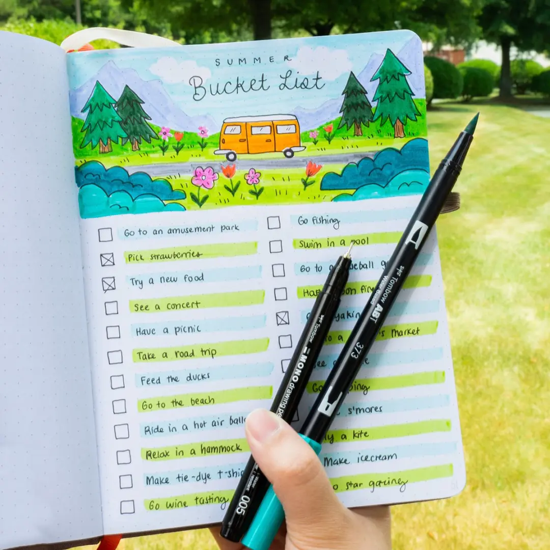Tombow ABT Dual Brush Pen 873 Coral - afbeelding 5 van 6