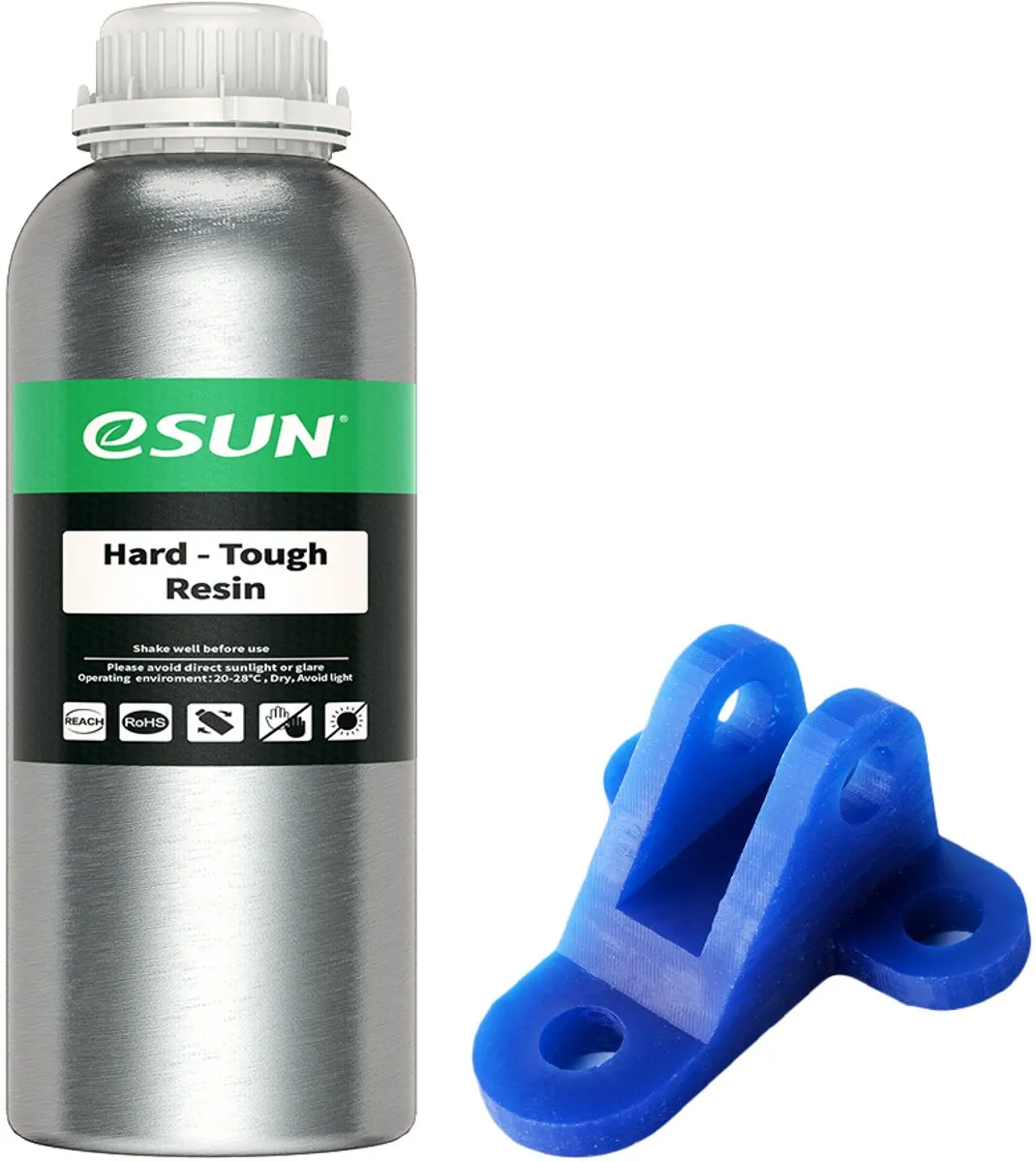 ESUN eResin Hard-Tough Resin Blauw 1kg