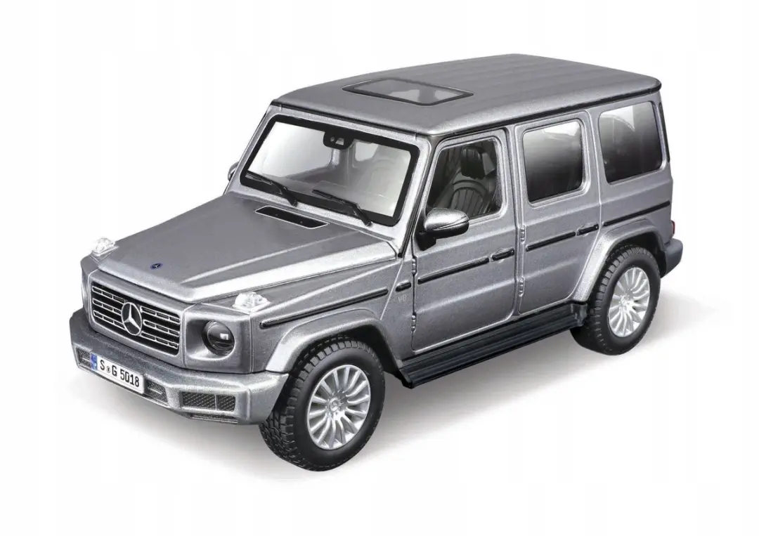 Maisto Mercedes-Benz G-Klasse 2019 Zilver 1:25 Bouwpakket