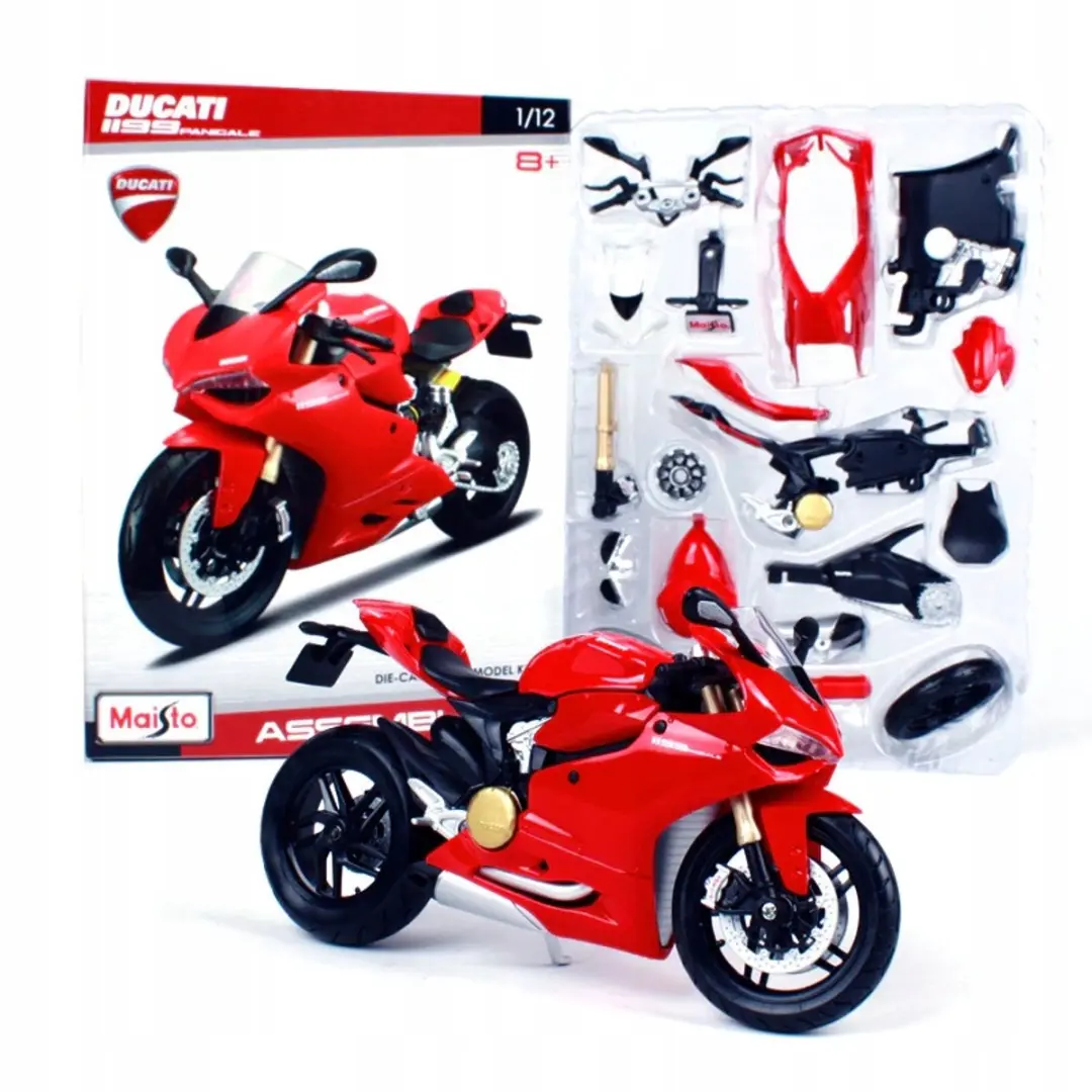Maisto Ducati 1199 Panigale Modelmotor 1:12