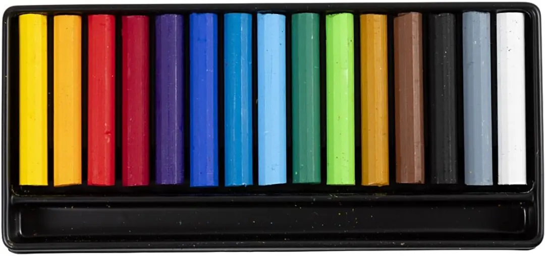 Caran d'Ache oliekrijt junior set 15 stuks kleurpotloden creatief. - afbeelding 4 van 6