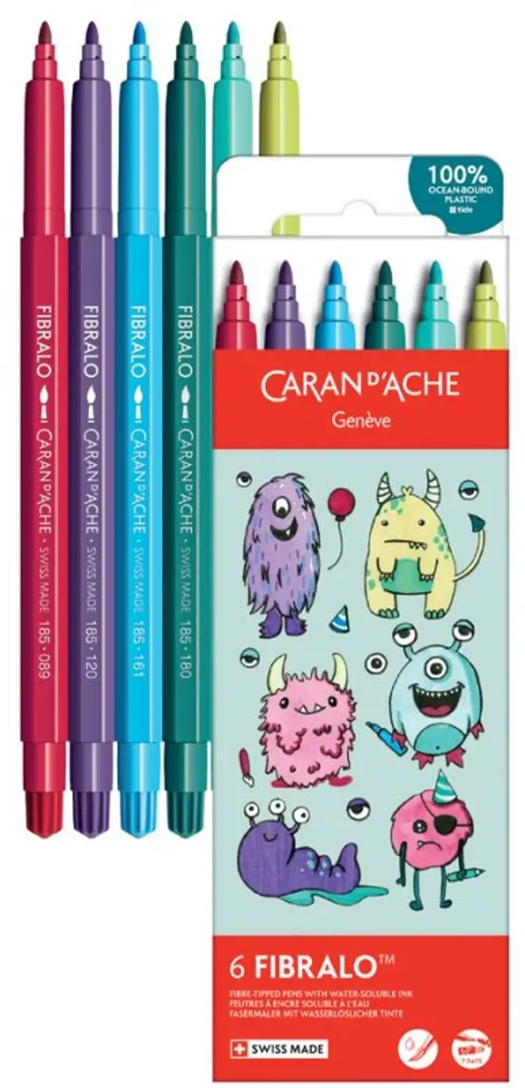 Caran d'Ache Fibralo Kawaii Candy Viltstiften
