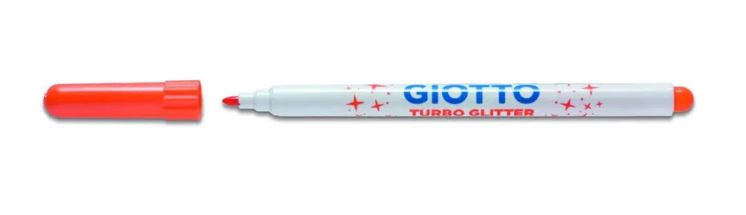 Giotto Turbo Glitterstiften - 8 stuks - afbeelding 5 van 6