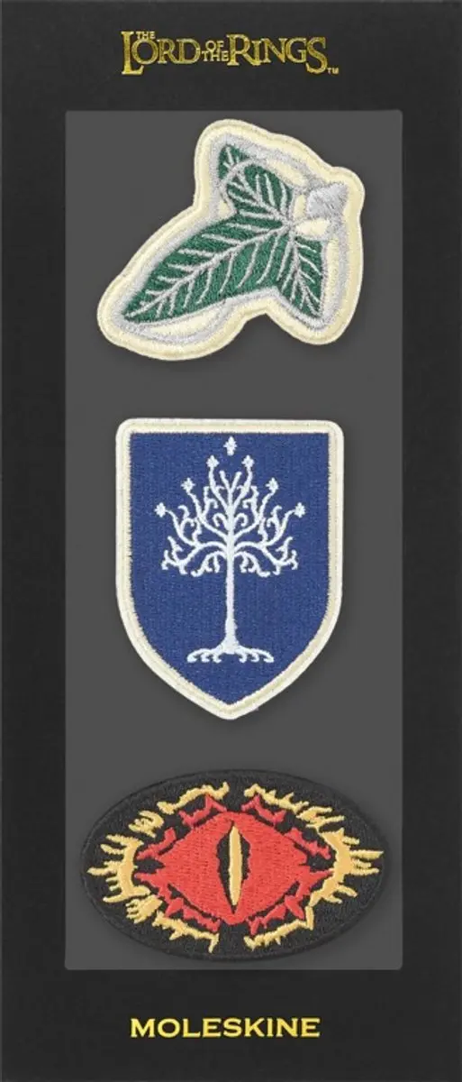 Moleskine Lord of the Rings Patch Set van 3 - Veelkleurig - afbeelding 3 van 4