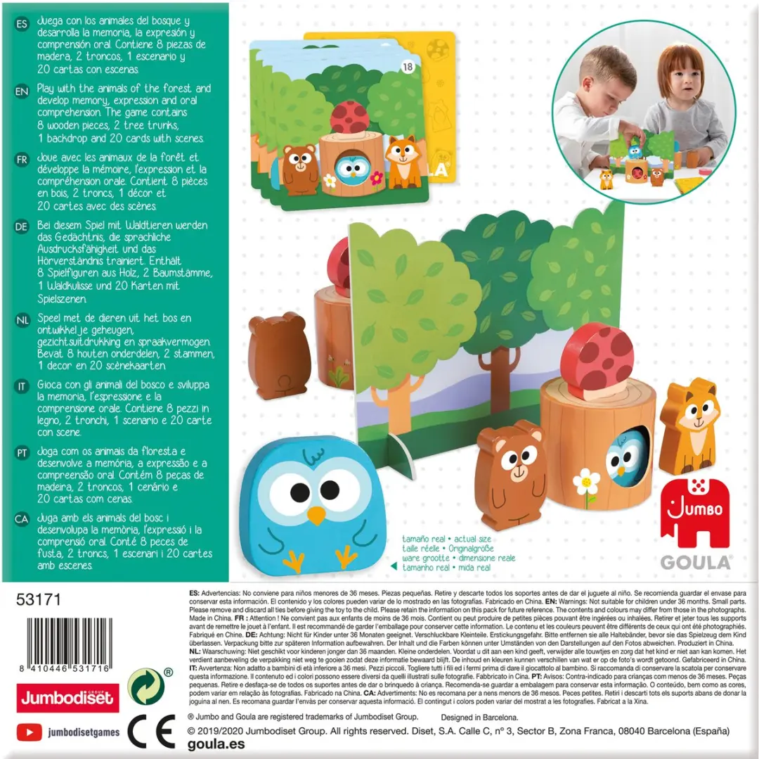 Jumbo Goula Memovrienden Kinderspel - afbeelding 6 van 6