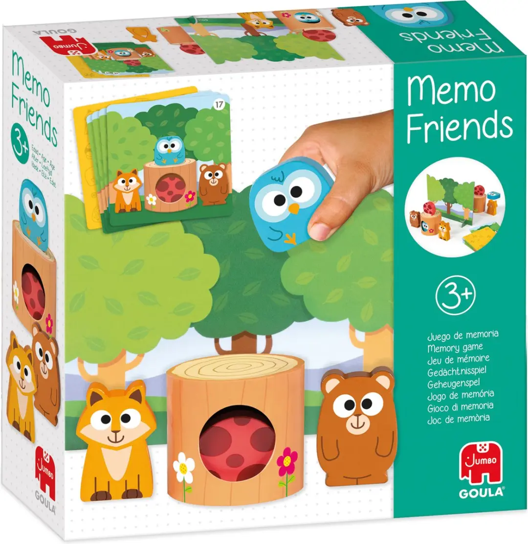 Jumbo Goula Memovrienden Kinderspel