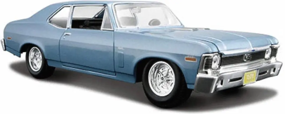 Chevrolet Nova SS (Blauw) 1:24 Maisto