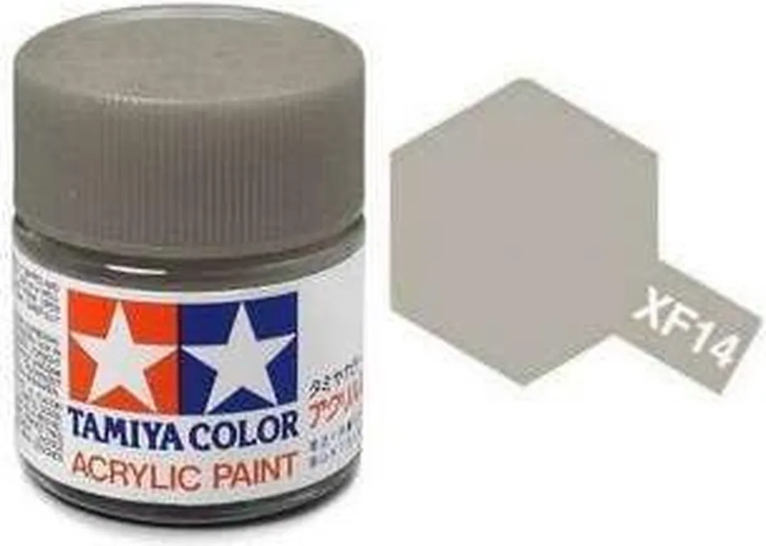 Tamiya Acrylverf XF-14 Japanese Army Grey 23ml - Matt