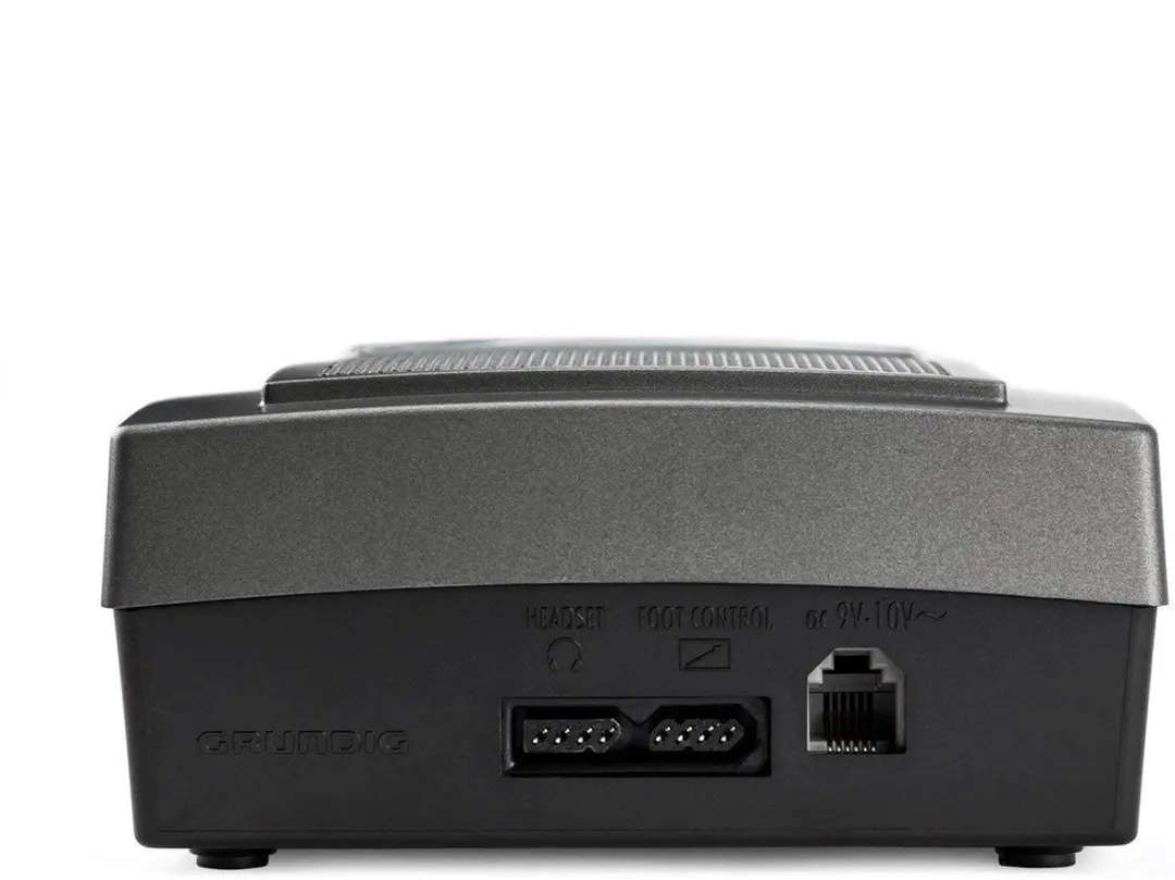 Grundig PFF2600 Stenorette DT3110 Microcassette Systeem - Antraciet