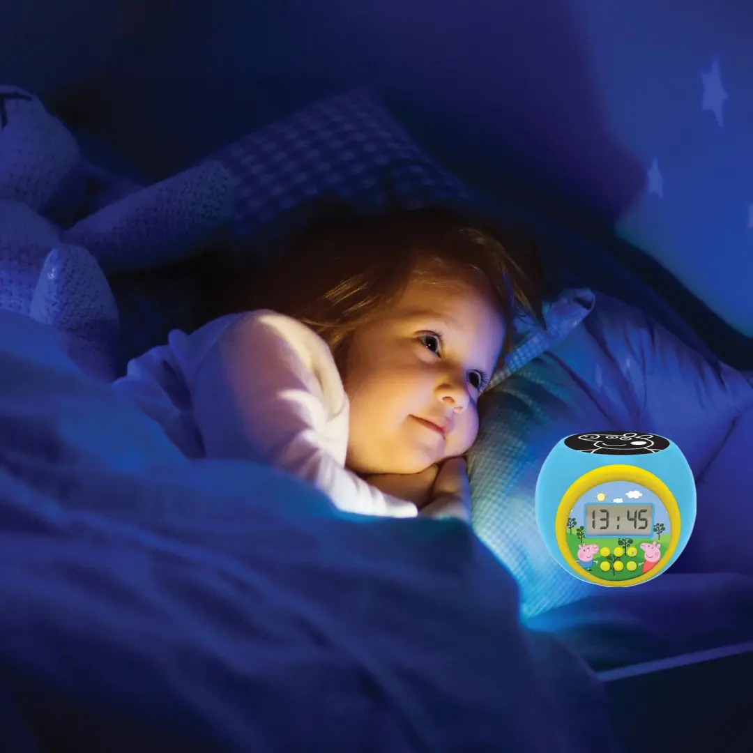 Lexibook Peppa Pig Projector Wekker RL977PP - Blauw - afbeelding 4 van 6