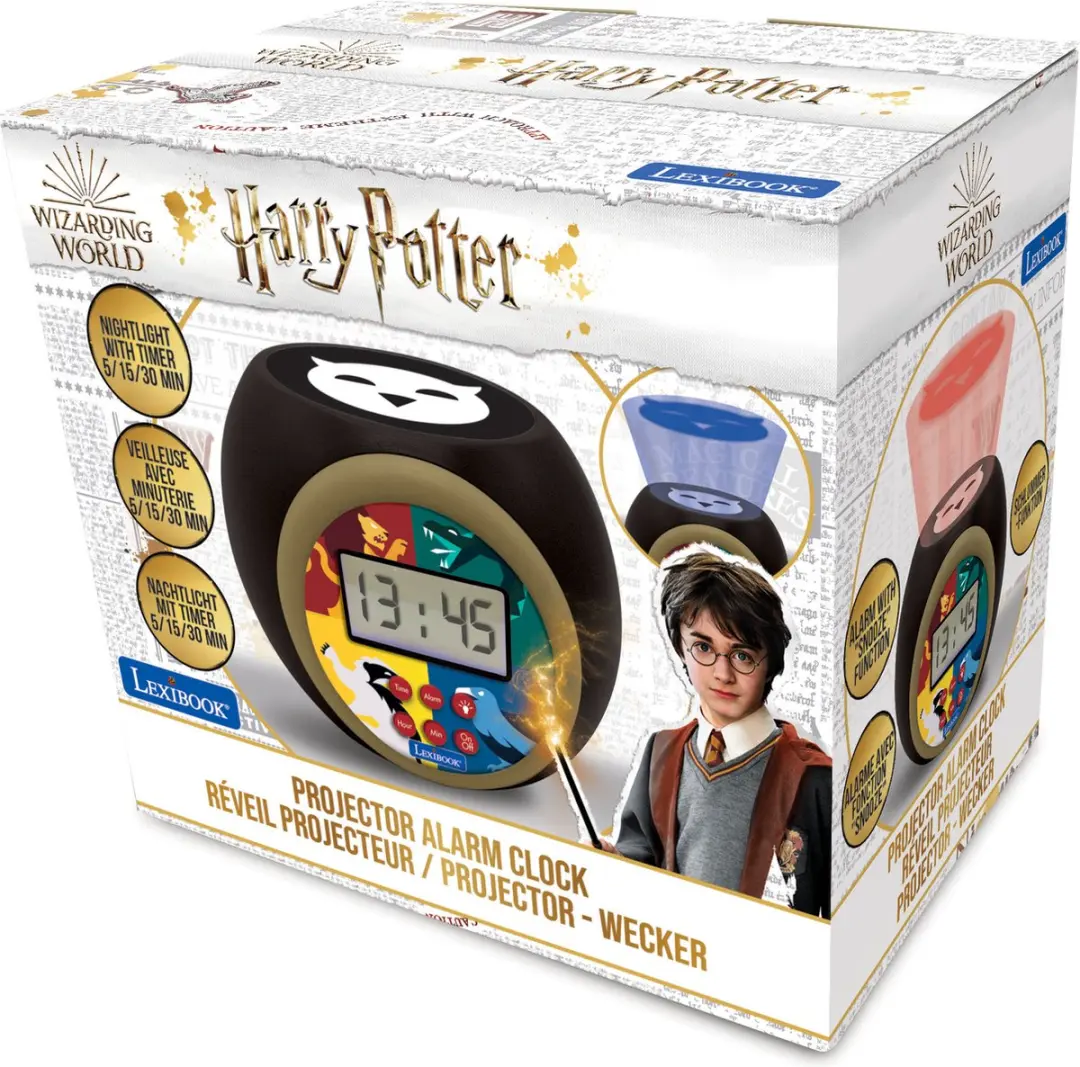 Lexibook Harry Potter Projectiewekker RL977HP - afbeelding 3 van 6