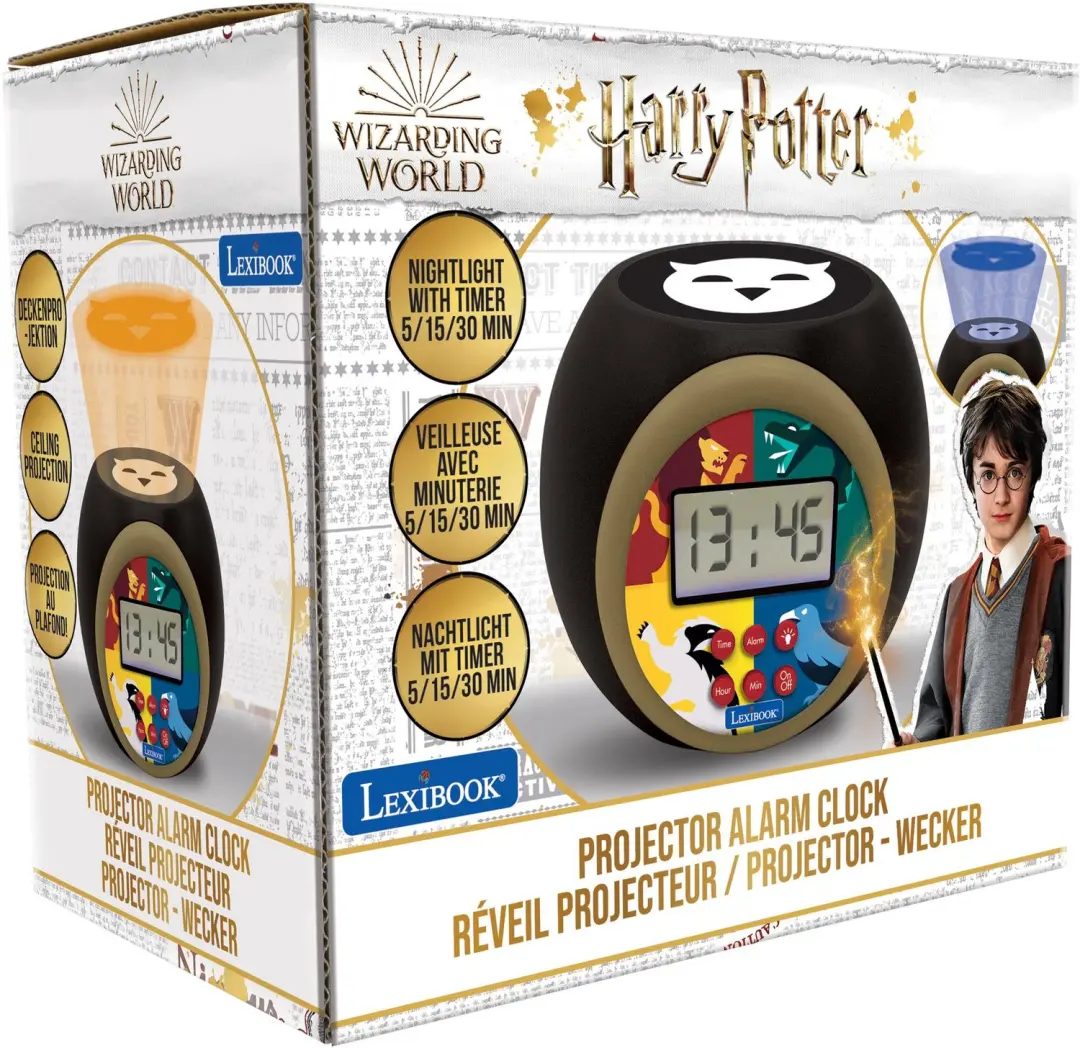 Lexibook Harry Potter Projectiewekker RL977HP - afbeelding 5 van 6