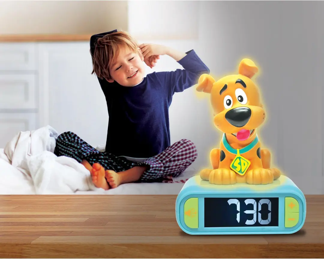 Lexibook Scooby Doo Wekker RL800SD - 3D Nachtlicht - afbeelding 6 van 6
